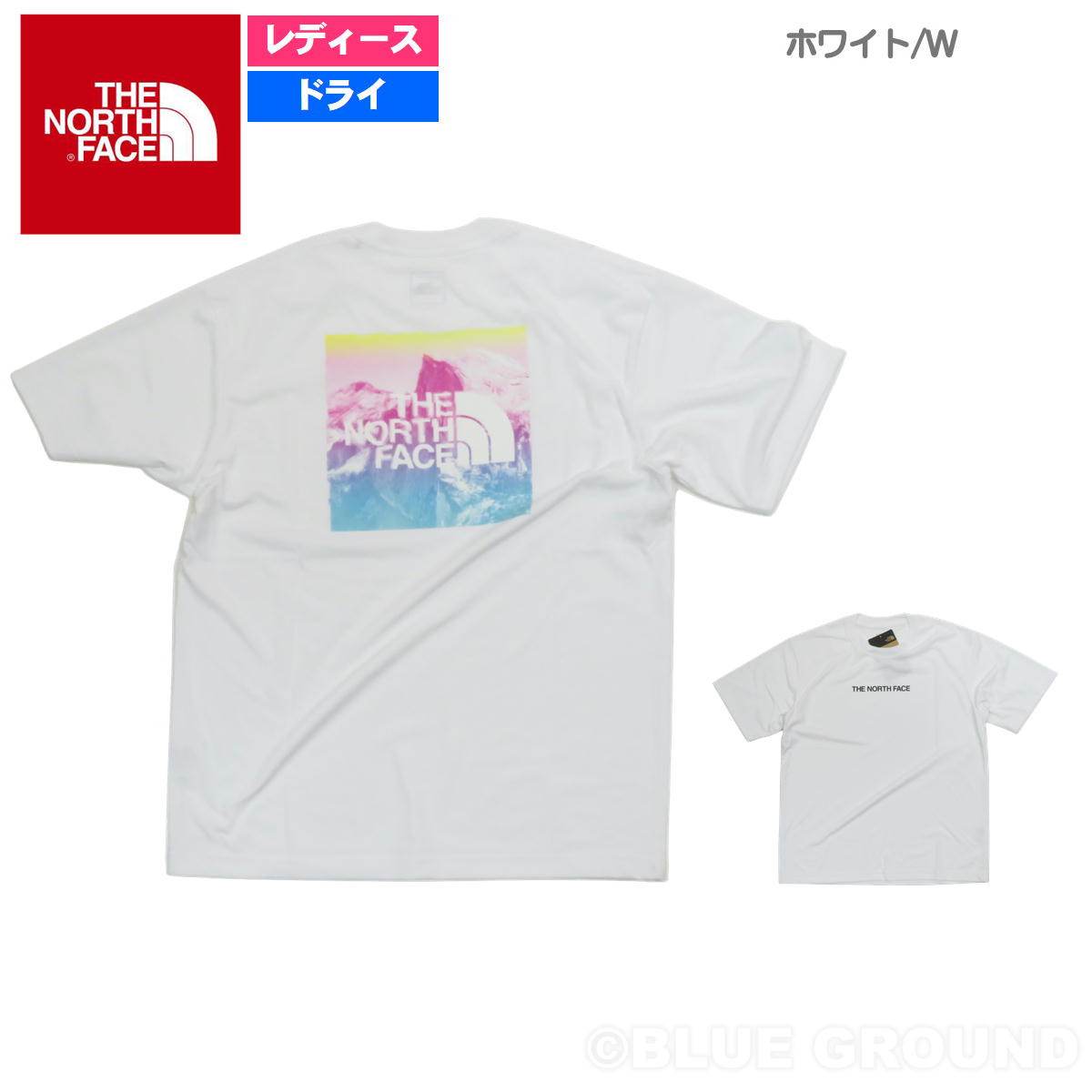 在庫セール10%オフ ザノースフェイス / クスエア ハーフドーム T レディース ・ Tシャツ T 半そで ドライ アウトドア キャンプ ウォーキング ハイキン｜blueground｜04