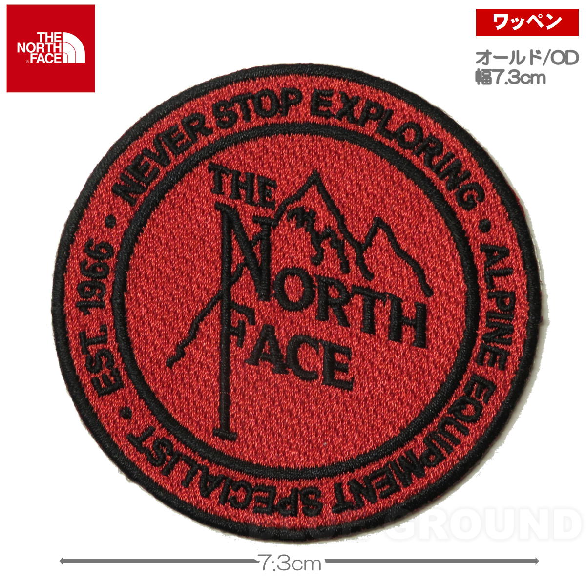 ザノースフェイス / TNF ケア ワッペン ・ ワッペン アウトドア おしゃれ ブランド キャンプ :N3-TNF-NN32231:BLUE  GROUND - 通販 - Yahoo!ショッピング