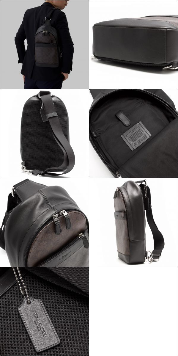 COACH コーチ ボディバッグ バッグ メンズ チャールズ