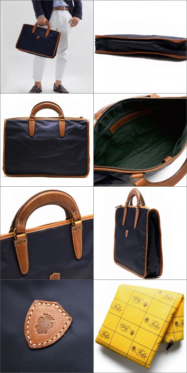 Felisi（フェリージ） ビジネスバッグ バッグ メンズ ネイビーブルー