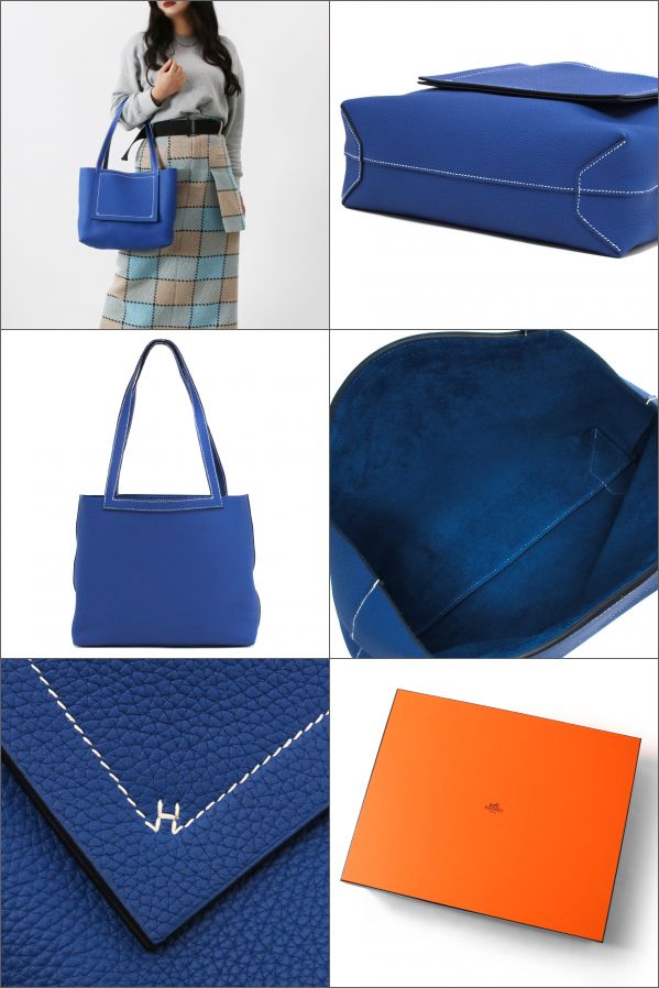 HERMES カルヴィ ロイヤルブルー 2021年7月 高島屋購入 HERMES カルヴィ ロイヤルブルー 2021年7月 高島屋購入