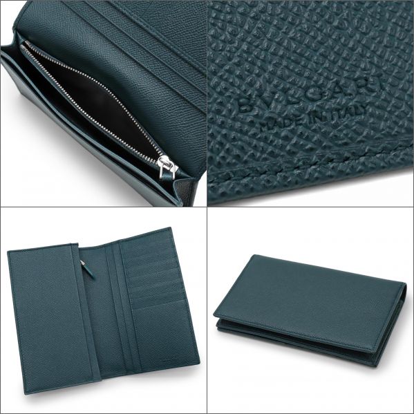 ブルガリ　財布 ブルガリ・ブルガリ 二つ折り財布 Calf Leather 280555