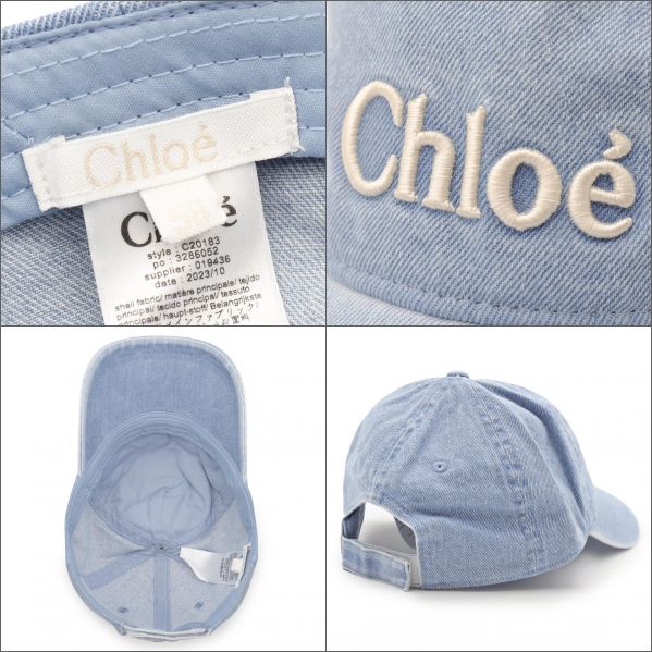 Chloe クロエ 帽子/キャップ レディース 刺繍 チルドレンズ
