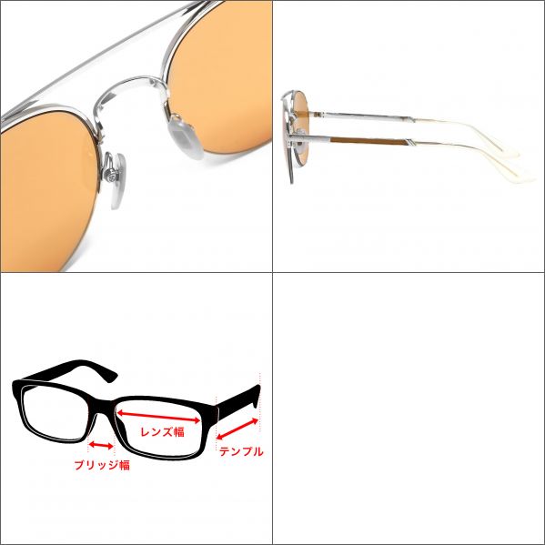 GUCCI（グッチ） サングラス メンズ レディース ラウンド UVカット