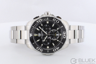 アクアレーサー 【新品】タグホイヤー クロノグラフ 300m防水 メンズ