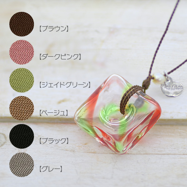 アロマペンダント アロマペンダント アロマネックレス ガラス アロマ