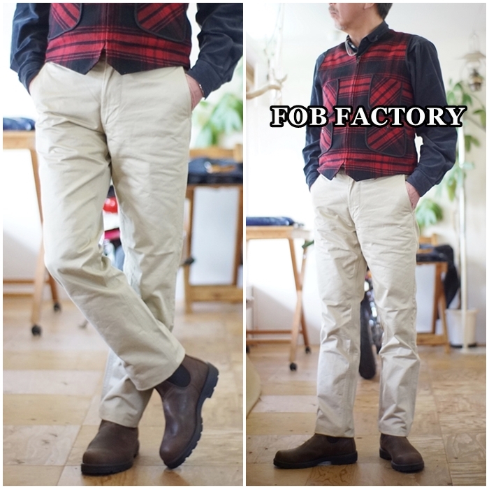 FOB FACTORY（エフオービーファクトリー） ウエポンチノ ナロー