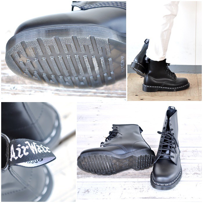 Dr.Martens ドクターマーチン 8ホールブーツ ホワイトステッチ