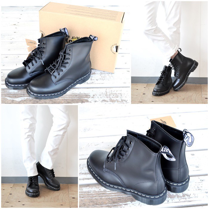 Dr.Martens（ドクターマーチン） 8ホールブーツ ホワイトステッチ