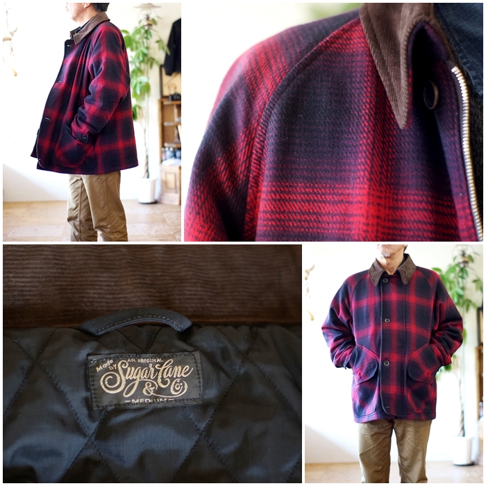 SUGAR CANE シュガーケーン ハンティングジャケット 15447 オンブレー