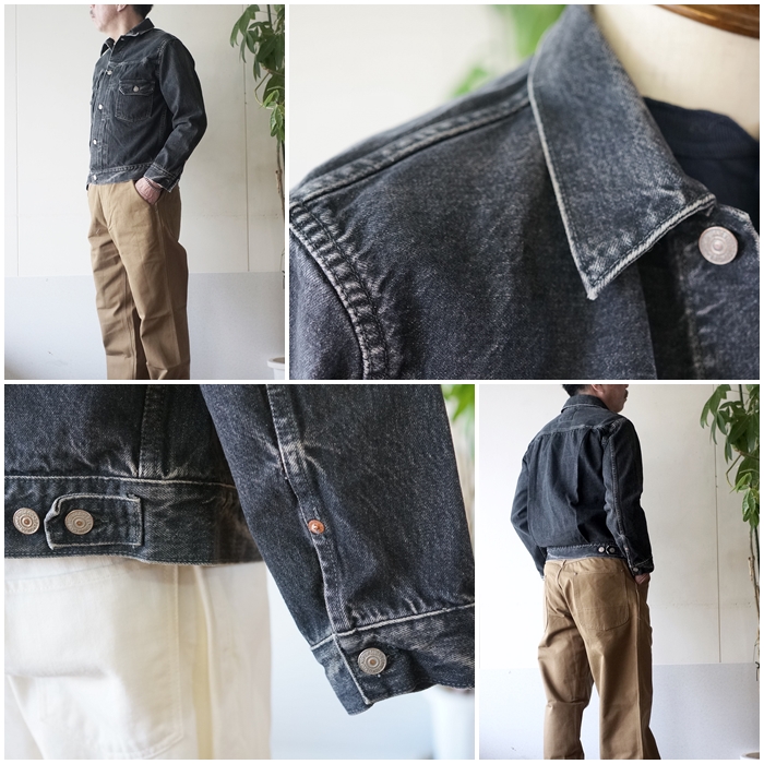 SUGAR CANE ダークブルーデニムジャケット　M11317 Lサイズ SUGAR CANE シュガーケーン SC14371 11oz. ブルーデニムワークコート