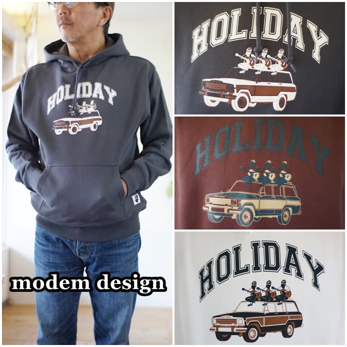 modem design（モデムデザイン） スウェット トレーナー プルオーバー