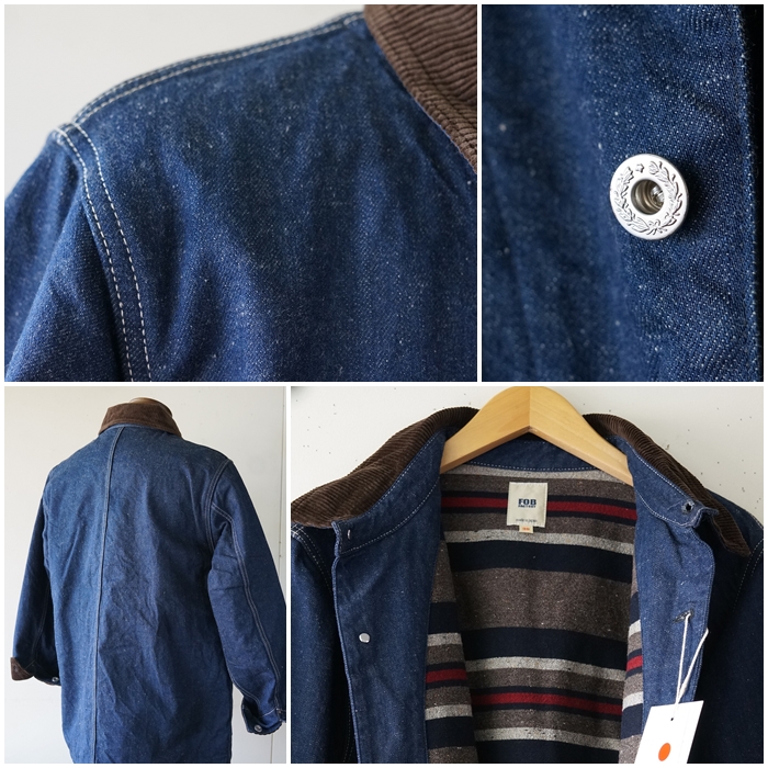 FOB FACTORY エフオービーファクトリー デニム　オーバーオール FOB FACTORY - エフオービーファクトリー FOB FACTORY / デニム