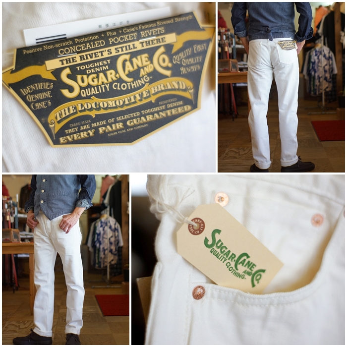 SUGAR CANE シュガーケーン SUGAR CANE ジーンズ スリムテーパード