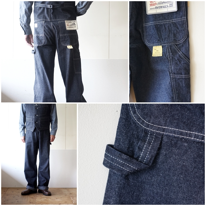 SUGAR CANE sugarcane シュガーケーン デニムワークパンツ ペインター