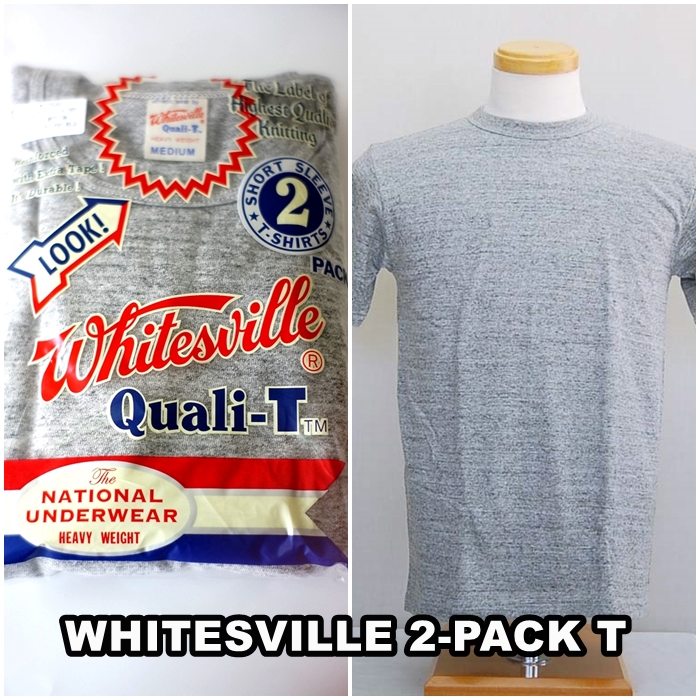 WHITESVILLE WHITESVILLE ホワイツビル 73544 2枚組 2PAC 半袖