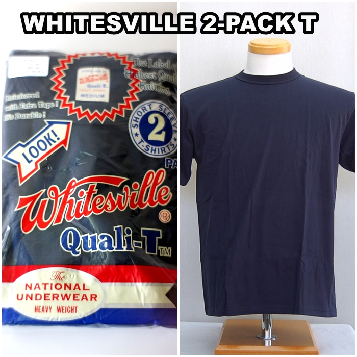 WHITESVILLE WHITESVILLE ホワイツビル 73544 2枚組 2PAC 半袖