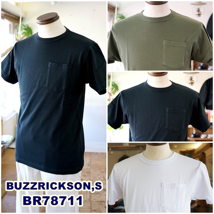 BUZZ RICKSON'S バズリクソンズ BUZZRICKSONS 半袖ポケットTシャツ