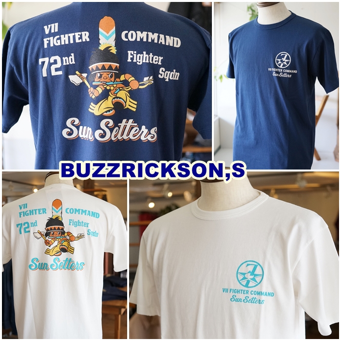 BUZZ RICKSON'S BUZZRICKSONS バズリクソンズ 半袖プリントTシャツ