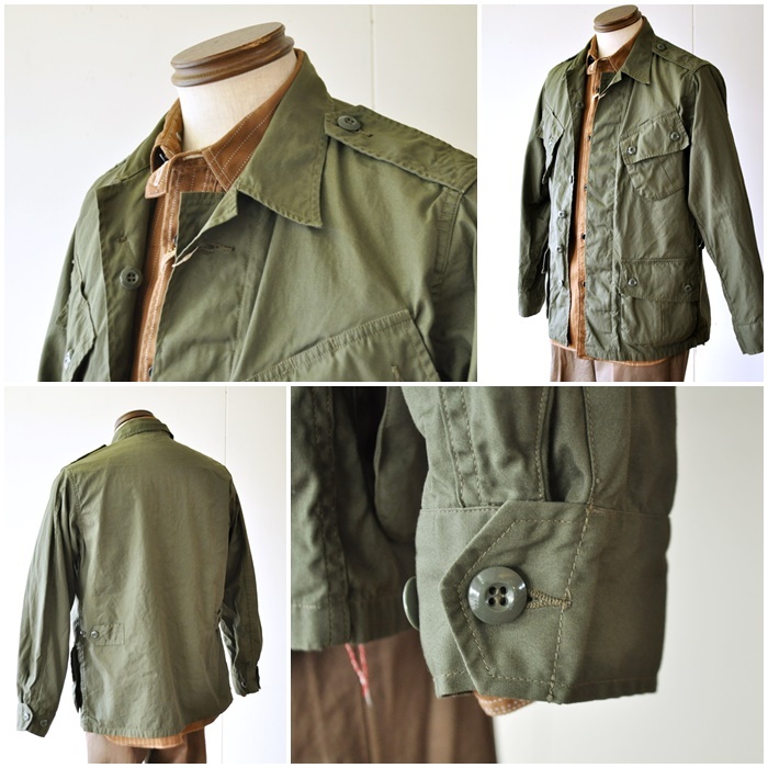 ジャケット・アウター BUZZRICKSON'S BR12247 COMBAT TROPICAL BUZZ RICKSON'S BR12247 COAT MAN'S COMBAT TROPICAL COMBAT