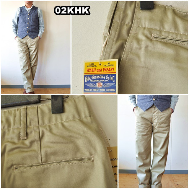 BUZZ RICKSON'S バズリクソンズ BUZZRICKSONS チノパンツ チノーズ