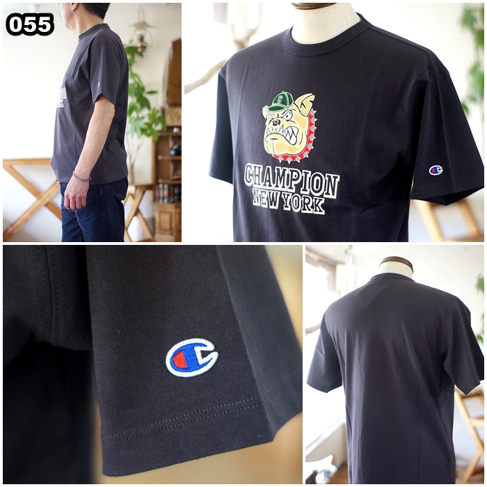 champion 　チャンピオン　半袖Tシャツ　カットソー 　c3-b329 M Champion（チャンピオン） 半袖 Tシャツ メンズ プリントTシャツ