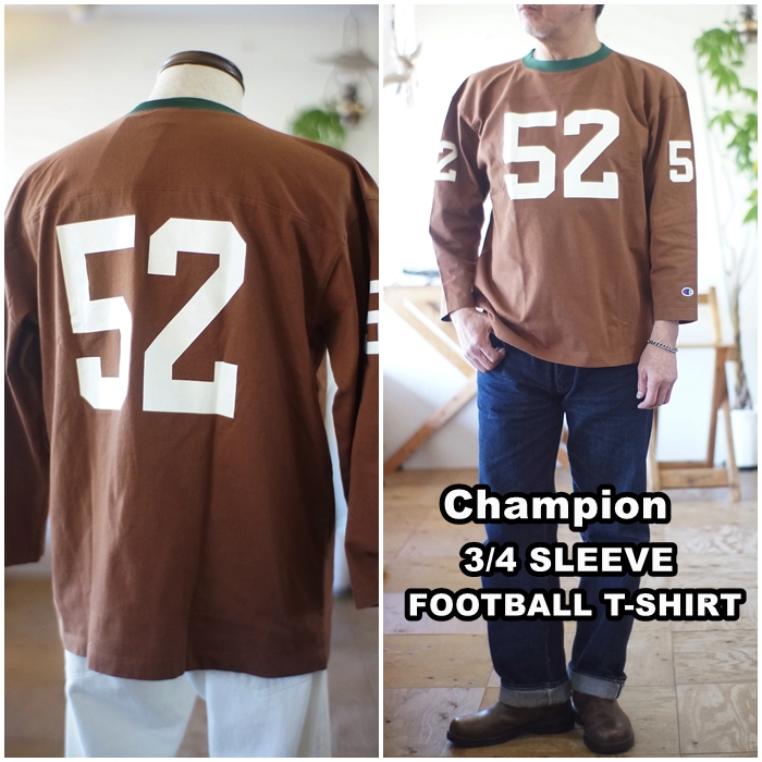 Champion Champion/チャンピオン 七分袖 3/4 SLEEVE FOOTBALL T