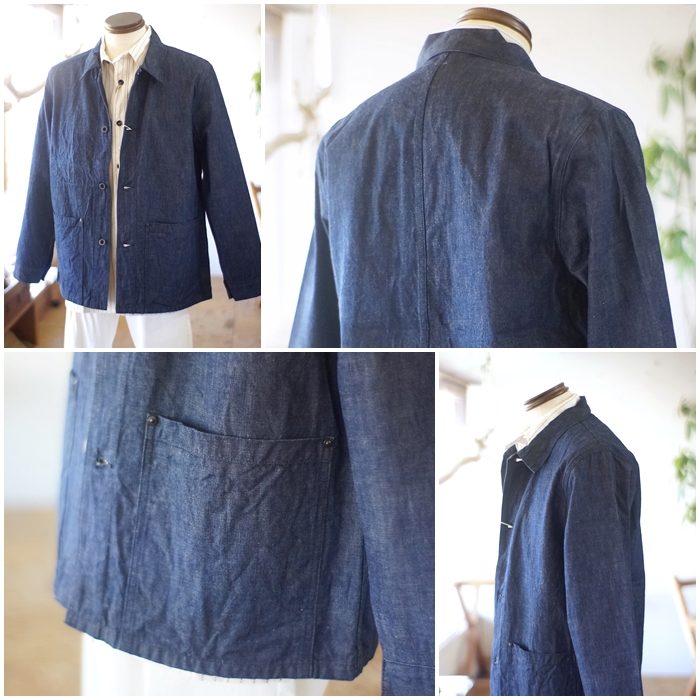 FFA カバーオール ネイビー FOB FACTORY FACTOR エフオービーファクトリー デニム