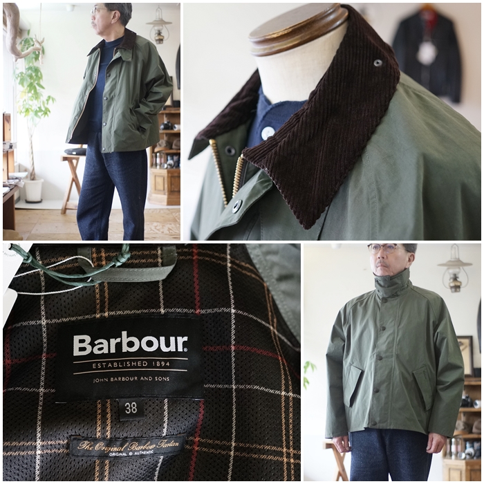 Barbour（バブアー） TRANSPORT トランスポート ピーチスキン コットン