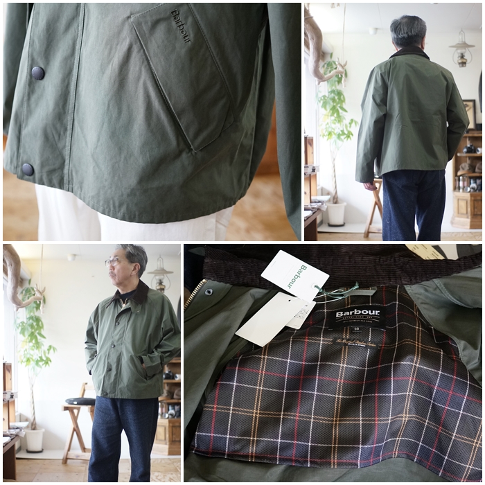 Barbour（バブアー） TRANSPORT トランスポート ピーチスキン コットン