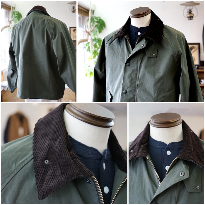 Barbour（バブアー） TRANSPORT トランスポート ピーチスキン コットン