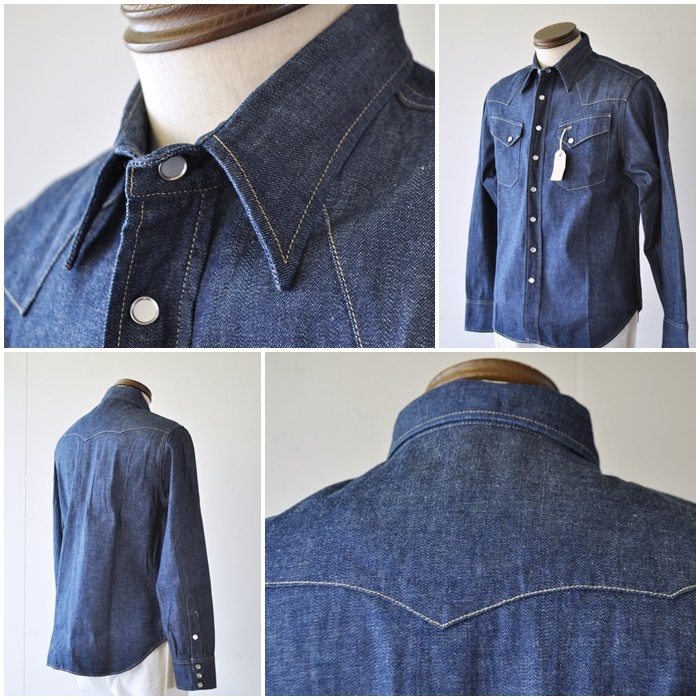 SUGAR CANE sugarcane シュガーケーン デニムウエスタンシャツ 28190