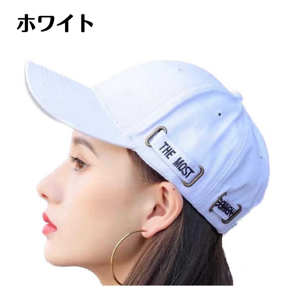 キャップ レディース シンプル ベーシック 30代 40代 20代 韓国 ワンポイント 帽子