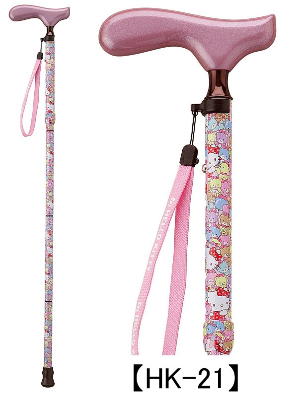 sanrio（サンリオ） 杖 ステッキ 折りたたみ ハローキティ キティ