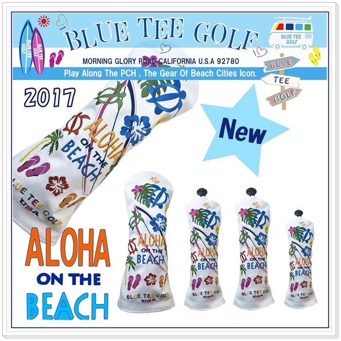 ネコポス送料無料♪ブルーティーゴルフ BLUE TEE GOLF 【 アロハ オン ザ ビーチ2017-2018】キャットハンドタイプ 合成皮革  ヘッドカバー各種 :BTG-2017ALOHA:BLUE TEE GOLF - 通販 - Yahoo!ショッピング