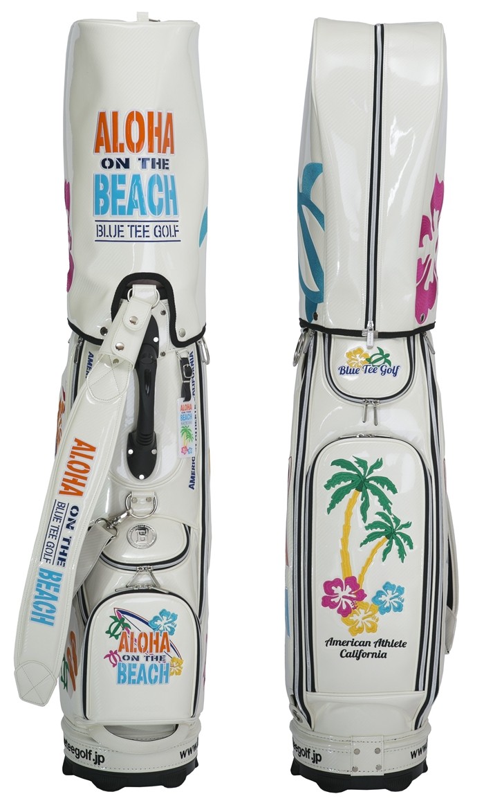 BLUE TEE GOLF 【ALOHA ON THE BEACH カートキャディーバッグ 】9型