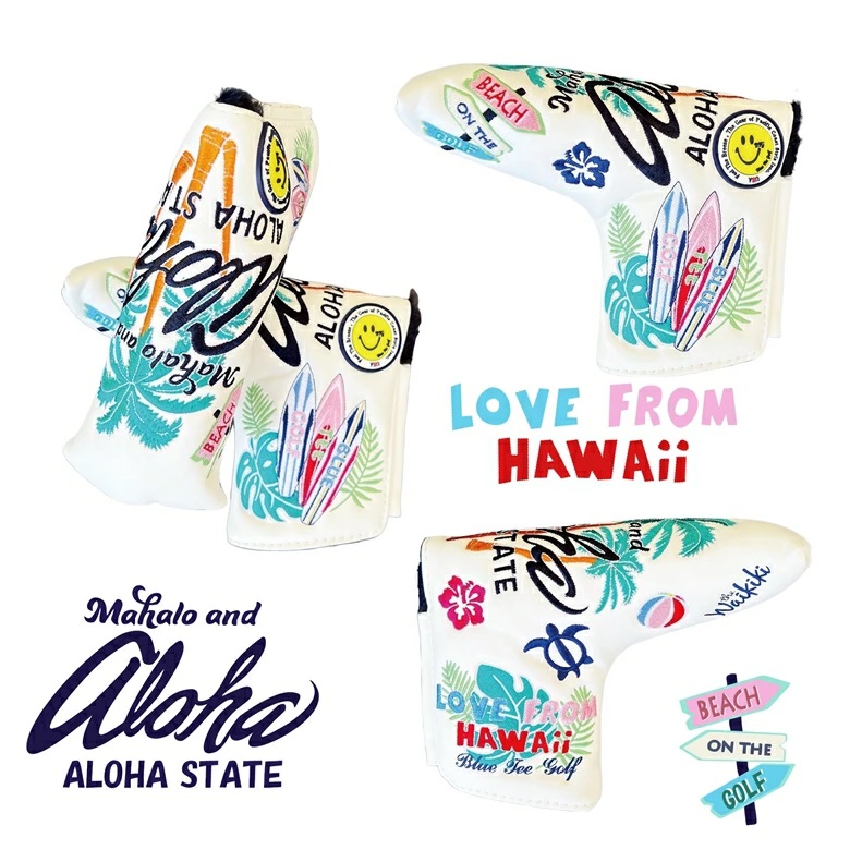 最新モデル BLUE TEE GOLF California 【 ラブ フロム ハワイ Love