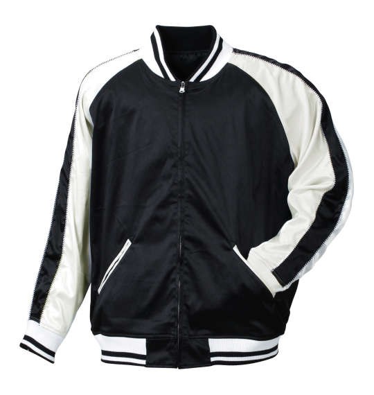 大きいサイズ メンズ FLAGSTAFF MA1×スカジャンリバーシブルブルゾン