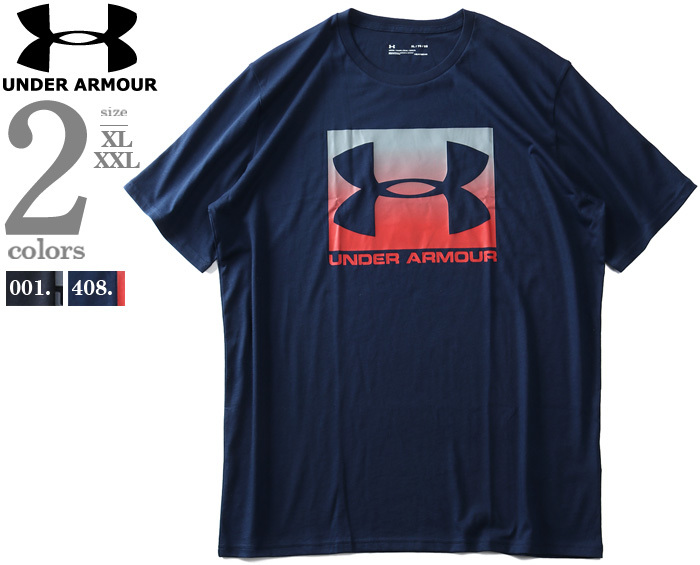 大きいサイズ メンズ UNDER ARMOUR アンダーアーマー ロゴ プリント