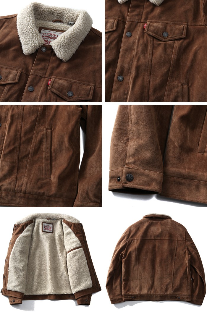 Levi's 大きいサイズ メンズ LEVI'S リーバイス スエードライク