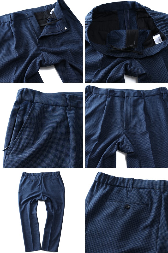 Linkation（リンケーション） 大きいサイズ メンズ セットアップ 千鳥