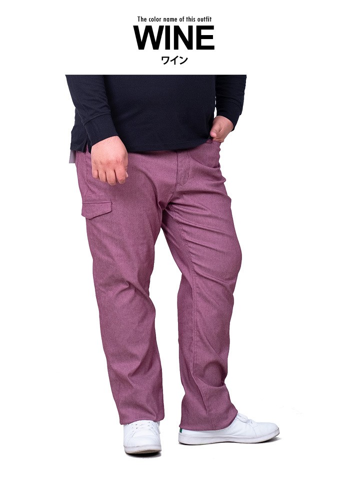 Bowerbirds Works 大きいサイズ メンズ 撥水 + ストレッチ