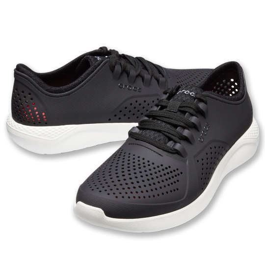 大きいサイズ 1240 1215 1 M12 M13 大きいサイズの店ビッグエムワン 通販 Paypayモール メンズ Crocs スニーカー ライトライドペイサーメン ブラック ホワイト 超激安在庫 Progressive In