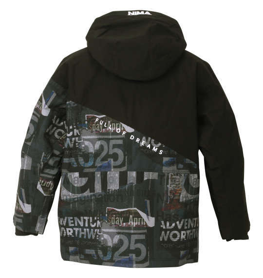 nima スノーボード ジャケット ブラック 1256-1320 7L 大きいサイズと大きい服のメンズ通販【ビッグエムワン】大きい