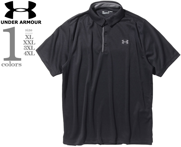 大きいサイズ メンズ UNDER ARMOUR アンダーアーマー 半袖 ゴルフ