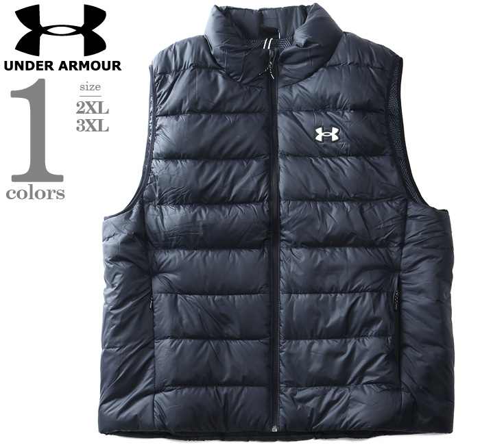   ブラックダウンベスト　Mサイズ（アメリカサイズ） 大きいサイズと大きい服のメンズ通販【ビッグエムワン】大きいサイズ