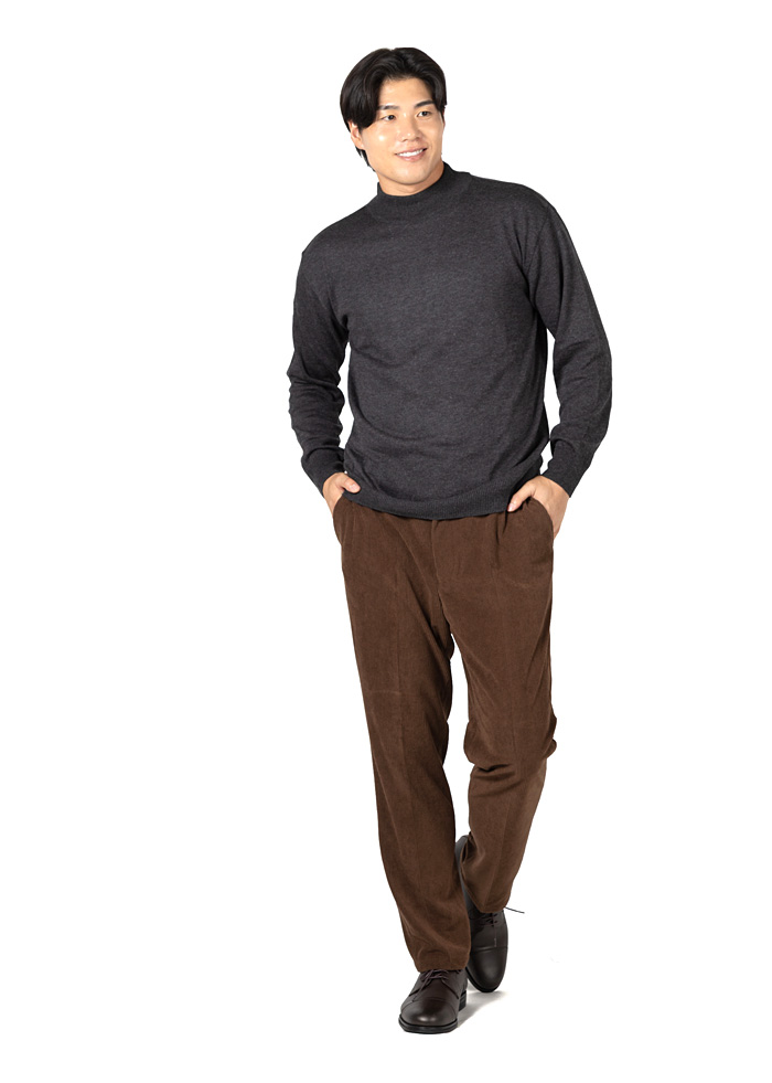 大きいサイズ メンズ SARTORIA BELLINI 国産 ハイゲージ ハイネック