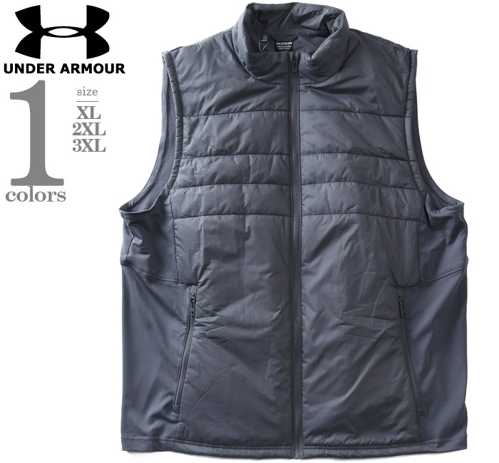 大きいサイズ メンズ UNDER ARMOUR アンダーアーマー 中綿 ベスト USA直輸入 um1916-9512 UNDER ARMOUR（アンダーアーマー） 大きいサイズ メンズ 中綿 ベスト