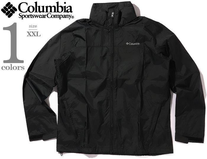 Columbia（コロンビア） 大きいサイズ メンズ フルジップ ナイロン 
