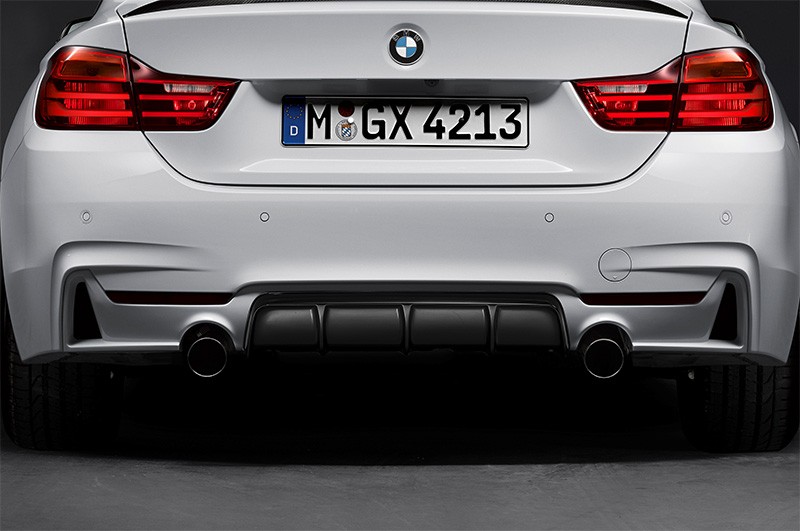 BMW 4シリーズ　F系　F36 F32 F33リアディフューザー　ブラック Amazon | YOUNGERCAR リアディフューザー 2014-2020 BMW 4